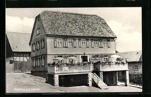 AK Strümpfelbrunn, Gasthaus zum Ochsen