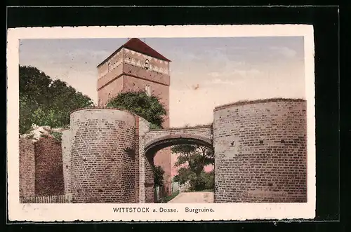 AK Wittstock a. Dosse, Burgruine