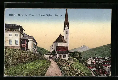 AK Kirchberg, Hohe Salve mit Kirche