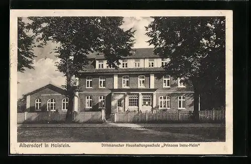 AK Albersdorf in Holstein, Dithmarscher Haushaltungsschule Prinzess Irene-Heim