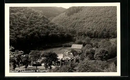 AK Bad Schwalbach, Gasthof Laukenmühle im Wispertal