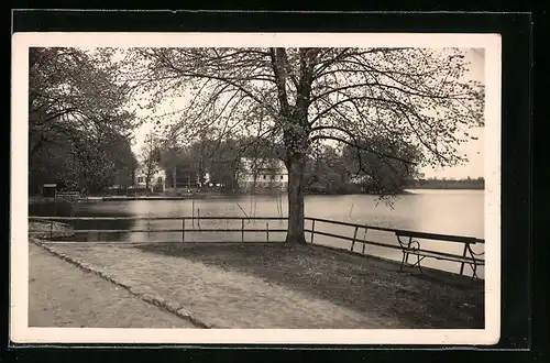 AK Lindow / Mark, Idylle am Wutzsee