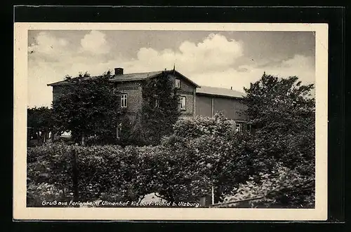 AK Kisdorf-Wohld b. Ulzburg, Ferienheim Ulmenhof