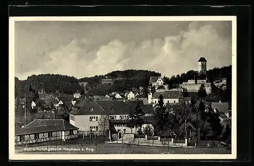 AK Neuhaus a. Peg., Gesamtansicht mit Posterholungsheim