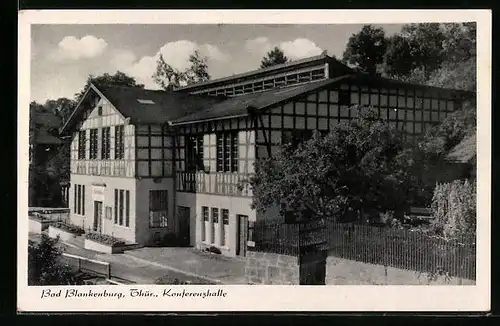 AK Bad Blankenburg / Thür., Konferenzhalle