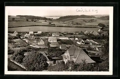 AK Lütjenburg /Ostholstein, Ortsansicht aus der Vogelschau