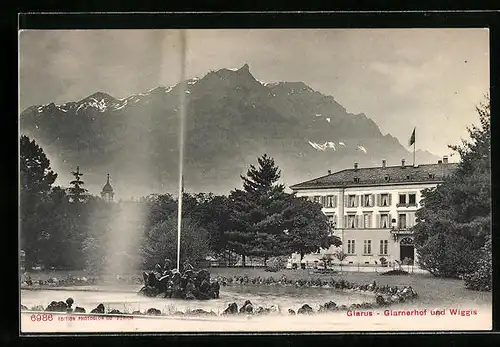 AK Glarus, Hotel Glarnerhof und Wiggis