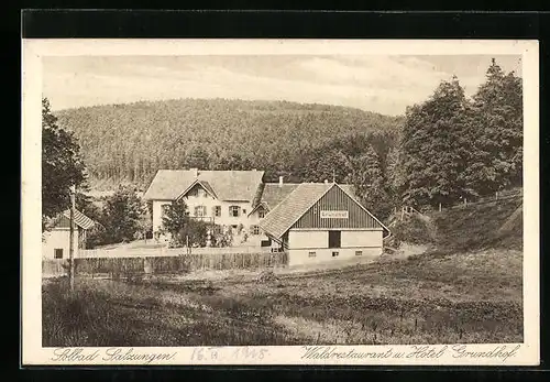 AK Salzungen, Waldrestaurant und Hotel Grundhof