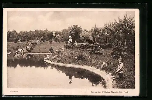 AK Meerane, Partie im Wilhelm Wunderlich-Park