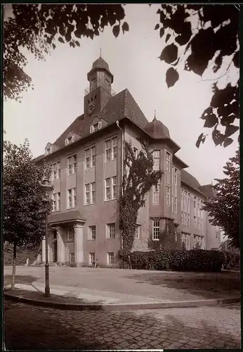 Fotografie Brück & Sohn Meissen, Ansicht Spremberg / Lausitz, Partie an der Realschule