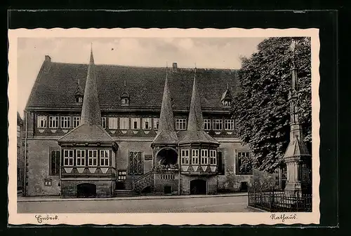 AK Einbeck, Blick zum Rathaus