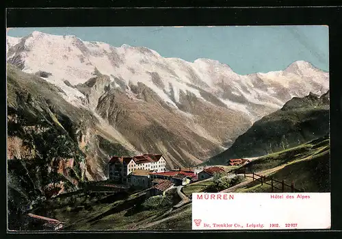 AK Mürren, Hotel des Alpes