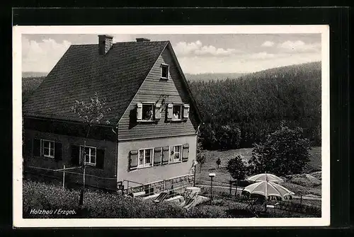 AK Holzhau /Erzgeb., Fremdenheim Bergesruh