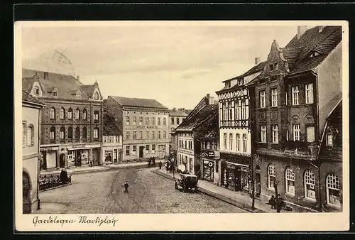 AK Gardelegen, Hotel Stadt Hamburg am Marktplatz