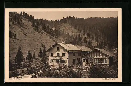 AK Immenstadt, Gasthaus Almagmach