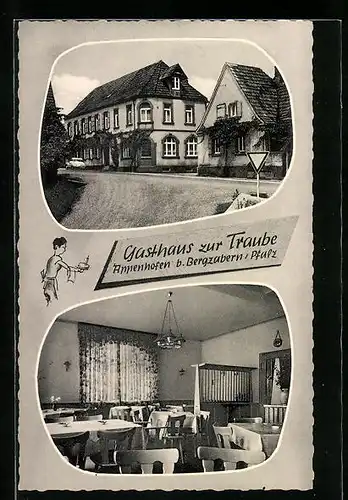 AK Appenhofen b. Bergzabern, Gasthaus zur Traube