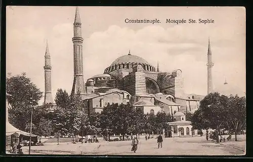 AK Constantinople, Mosquée Ste. Sophie