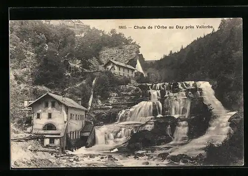 AK Vallorbe, Chute de l`Orbe au Day