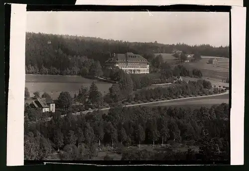 Fotografie Brück & Sohn Meissen, Ansicht Bad Elster, Blick zum Kaufmanns-Erholungsheim