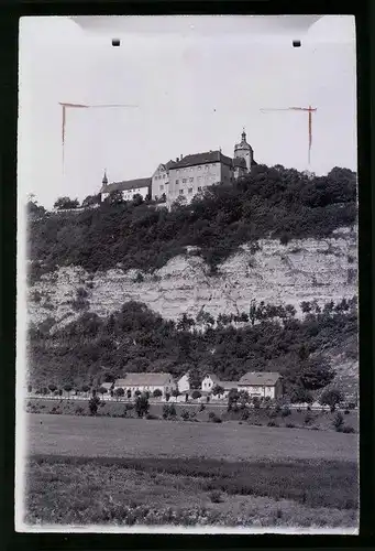 Fotografie Brück & Sohn Meissen, Ansicht Dornburg / Saale, Blick auf das Alte Schloss