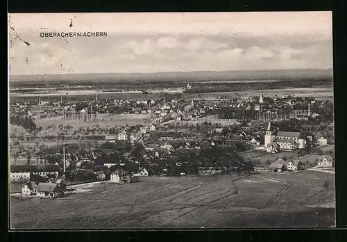 AK Oberachern-Achern, Blick aus der Vogelschau