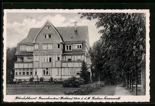 AK Benneckenstein i. Hochharz, Kurhaus Tannenwald