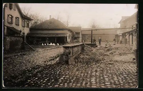 Foto-AK Ober-Rödern, Ortspartie