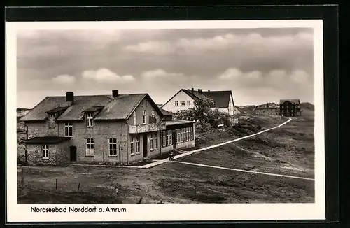 AK Norddorf a. Amrum, Ansicht Nordseebad