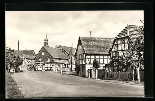 AK Rottleberode /Kr. Sangerhausen, Hauptstrasse, Gasthaus zur Post