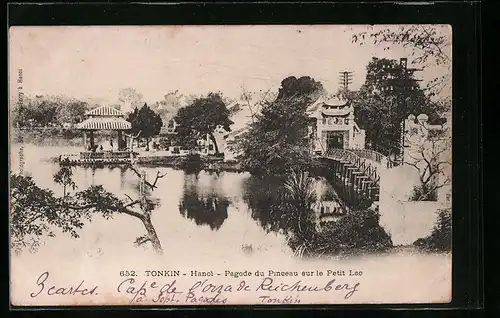 AK Hanoi, Pagode du Pinceau sur le Petit Lac