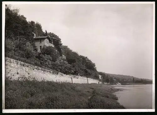 Fotografie Brück & Sohn Meissen, Ansicht Dresden-Loschwitz, Blick auf das Haus Böhme am Körnerweg 26