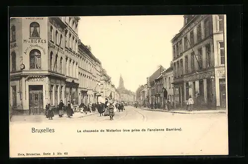 AK Brüssel / Bruxelles, La Marche aux fleurs a la Grande Place