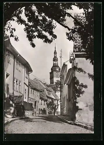 AK Bad Frankenhausen /Kyffh., Ansicht Oberkirchgasse