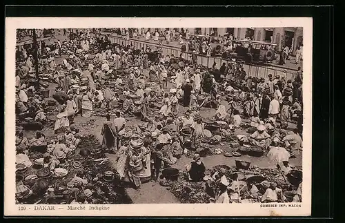 AK Dakar, Marché Indigène