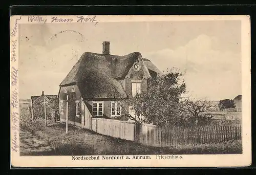 AK Norddorf / Amrum, Friesenhaus