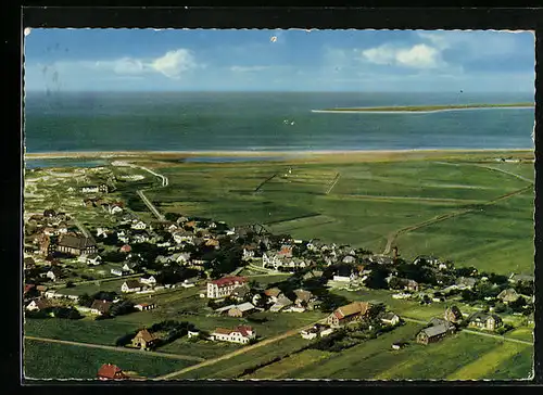 AK Norddorf auf Amrum, Nordseeheilbad, Teilansicht