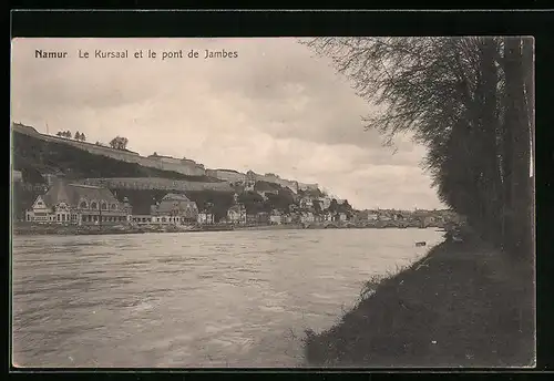 AK Namur, Le Kursaal et le pont de Jambes