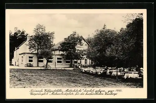 AK Moritzburg, Historische Waldgaststätte Mistschänke