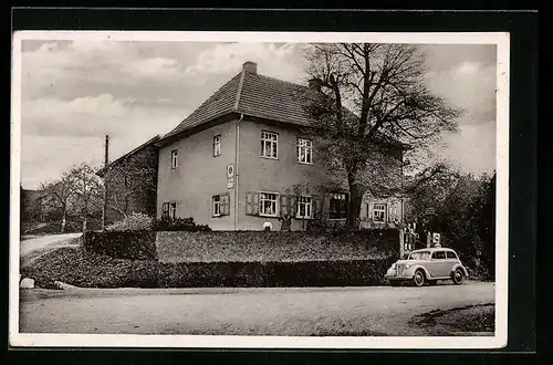 AK Günzerode a. Harz, Gasthaus zur grünen Linde