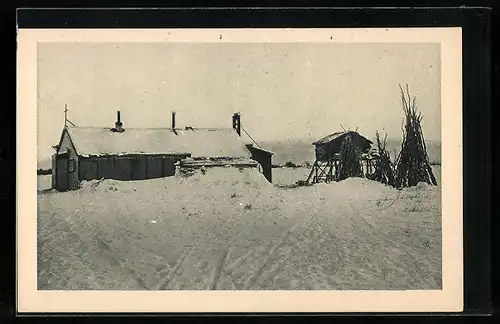 AK Mary`s Igloo, AK, Mission de N.-D.-de Lourdes, La derniere Mission catholique avant le Pole Nord