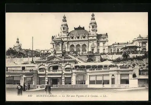 AK Monte-Carlo, Le Tir aux Pigeons et le Casino