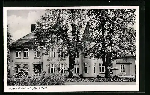 AK Schwarzenbek, Hotel-Restaurant Zur Rülau von Rudolf Röhre