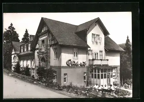 AK Schierke (Harz), FDGB-Erholungsheim Glück auf