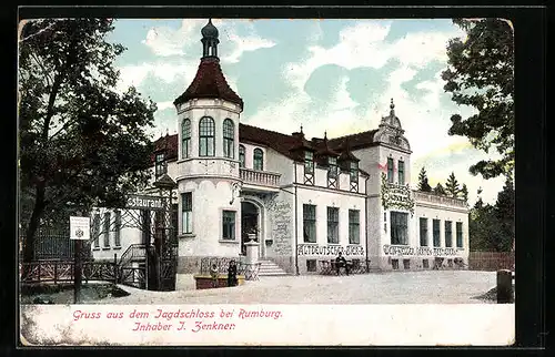 AK Rumburg, Altdeutscher Bier & Wein-Keller J. Zenkner im Jagdschloss