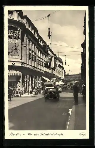 AK Berlin, an der Friedrichstrasse