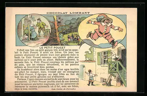 AK Chocolat Lombart, Le petit Poucet