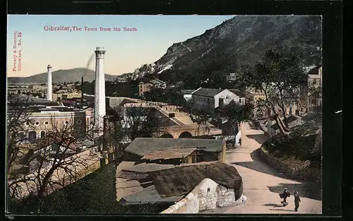 AK Gibraltar, The town from the South