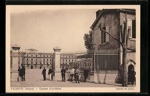 AK Valence, Drome, Caserne d`Artillerie