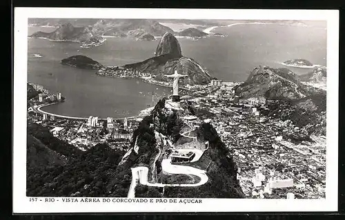 AK Rio, Vista Aerea do Corcovado e Pao de Acucar