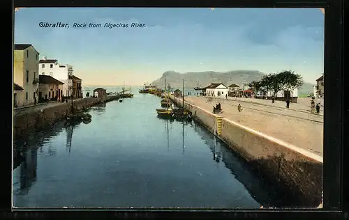 AK Gibraltar, Rock from Algeciras River